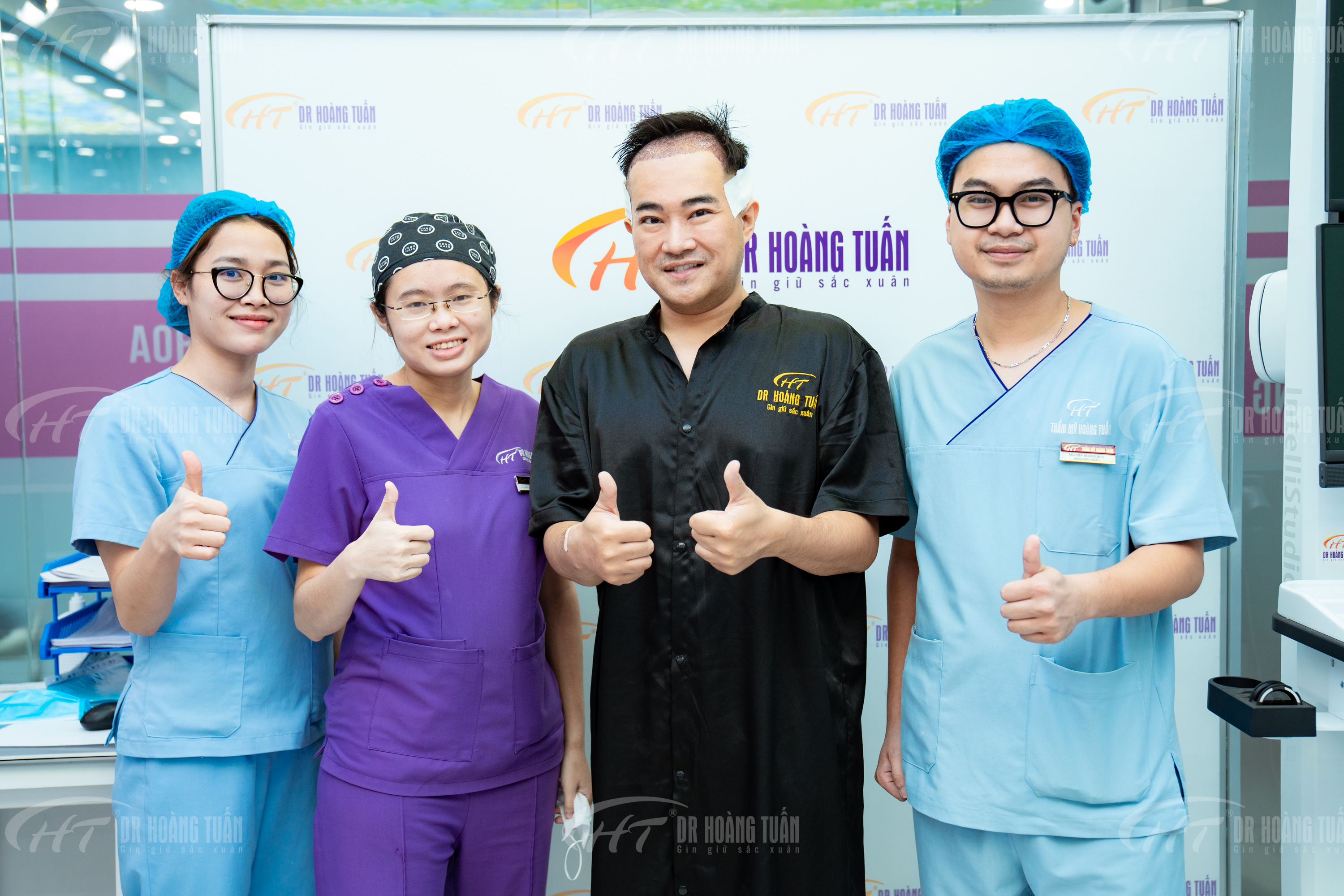 Dịch vụ cấy t&oacute;c tại Dr Ho&agrave;ng Tuấn