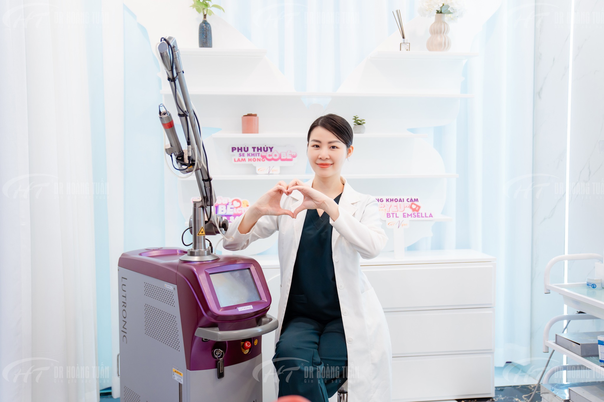 Làm hồng vùng kín bằng công nghệ cao