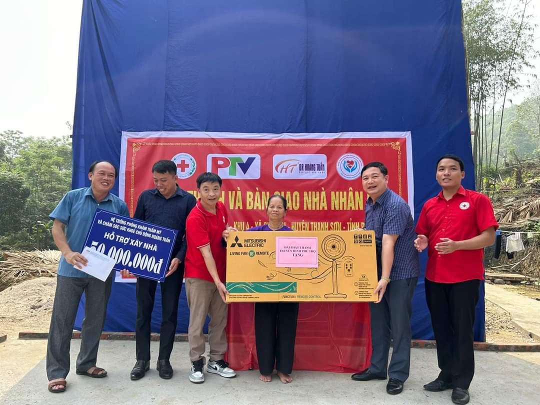 BÀN GIAO “NHÀ TÌNH NGHĨA” TẠI HUYỆN THANH SƠN – TỈNH PHÚ THỌ 